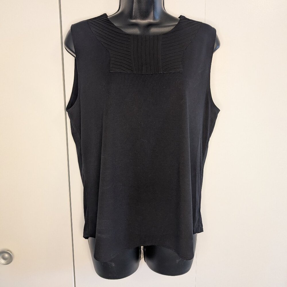 Orvis Women’s black  Sleeveless Top SZ M